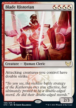 Blade Historian⁣ - Strixhaven: School of Mages⁣ (Rare)⁣ [165]