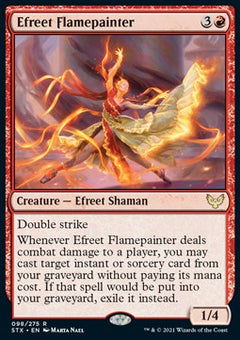 Efreet Flamepainter⁣ - Strixhaven: School of Mages⁣ (Rare)⁣ [98]