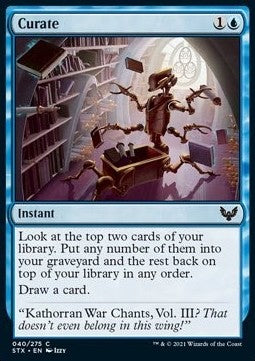 Curate⁣ - Strixhaven: School of Mages⁣ (Common)⁣ [40]