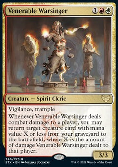 Venerable Warsinger⁣ - Strixhaven: School of Mages⁣ (Rare)⁣ [246]