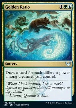 Golden Ratio⁣ - Strixhaven: School of Mages⁣ (Uncommon)⁣ [190]