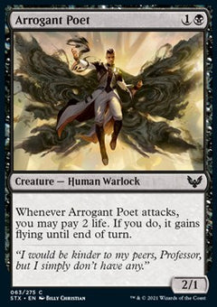 Arrogant Poet⁣ - Strixhaven: School of Mages⁣ (Common)⁣ [63]