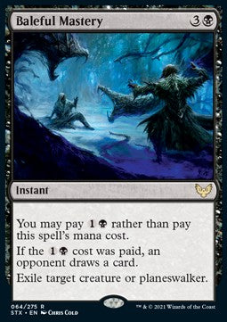 Baleful Mastery⁣ - Strixhaven: School of Mages⁣ (Rare)⁣ [64]