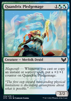 Quandrix Pledgemage⁣ - Strixhaven: School of Mages⁣ (Common)⁣ [219]