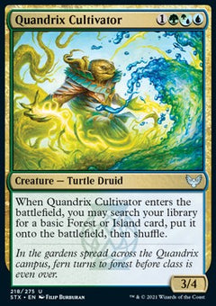 Quandrix Cultivator⁣ - Strixhaven: School of Mages⁣ (Uncommon)⁣ [218]