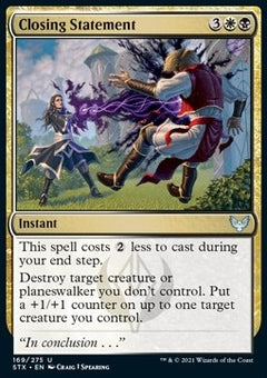 Closing Statement⁣ - Strixhaven: School of Mages⁣ (Uncommon)⁣ [169]