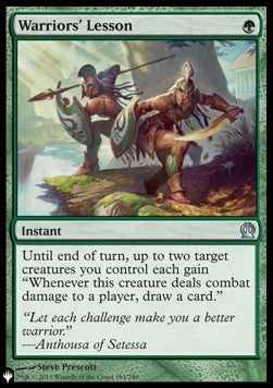 Warriors' Lesson⁣ - The List⁣ (Uncommon)⁣ [184]