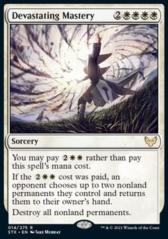 Devastating Mastery⁣ - Strixhaven: School of Mages⁣ (Rare)⁣ [14]