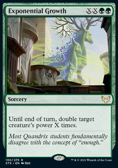 Exponential Growth⁣ - Strixhaven: School of Mages⁣ (Rare)⁣ [130]