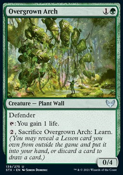 Overgrown Arch⁣ - Strixhaven: School of Mages⁣ (Uncommon)⁣ [139]