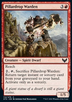 Pillardrop Warden⁣ - Strixhaven: School of Mages⁣ (Common)⁣ [112]