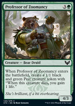 Professor of Zoomancy⁣ - Strixhaven: School of Mages⁣ (Common)⁣ [140]