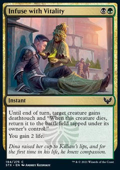 Infuse with Vitality⁣ - Strixhaven: School of Mages⁣ (Common)⁣ [194]