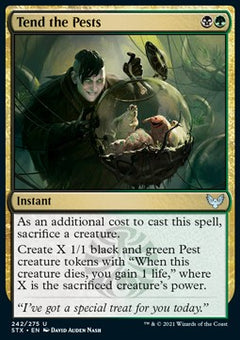 Tend the Pests⁣ - Strixhaven: School of Mages⁣ (Uncommon)⁣ [242]