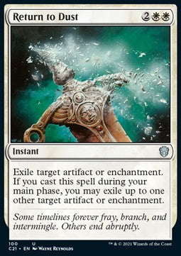 Return to Dust⁣ - Commander: Strixhaven⁣ (Uncommon)⁣ [100]