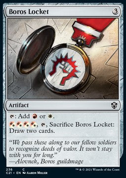 Boros Locket⁣ - Commander: Strixhaven⁣ (Common)⁣ [236]