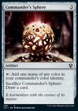 Commander's Sphere⁣ - Commander: Strixhaven⁣ (Common)⁣ [239]