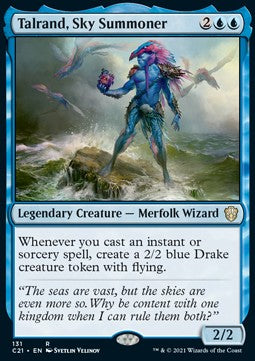 Talrand, Sky Summoner⁣ - Commander: Strixhaven⁣ (Rare)⁣ [131]