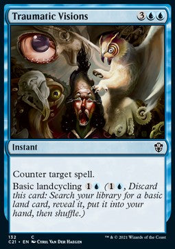 Traumatic Visions⁣ - Commander: Strixhaven⁣ (Common)⁣ [132]