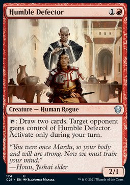 Humble Defector⁣ - Commander: Strixhaven⁣ (Uncommon)⁣ [174]