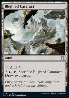 Blighted Cataract⁣ - Commander: Strixhaven⁣ (Uncommon)⁣ [279]