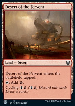 Desert of the Fervent⁣ - Commander: Strixhaven⁣ (Common)⁣ [286]
