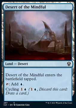 Desert of the Mindful⁣ - Commander: Strixhaven⁣ (Common)⁣ [287]