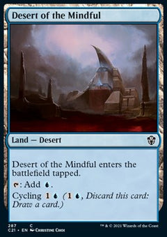 Desert of the Mindful⁣ - Commander: Strixhaven⁣ (Common)⁣ [287]