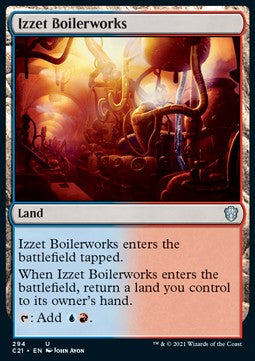 Izzet Boilerworks⁣ - Commander: Strixhaven⁣ (Uncommon)⁣ [294]