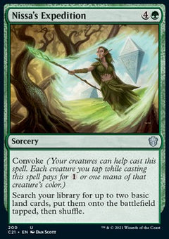 Nissa's Expedition⁣ - Commander: Strixhaven⁣ (Uncommon)⁣ [200]