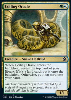 Coiling Oracle⁣ - Commander: Strixhaven⁣ (Common)⁣ [212]