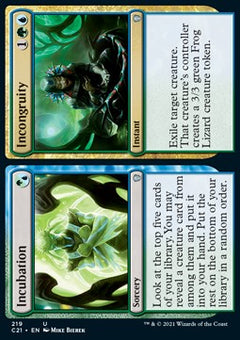 Incubation // Incongruity⁣ - Commander: Strixhaven⁣ (Uncommon)⁣ [219]