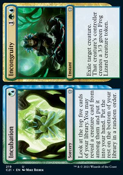 Incubation // Incongruity⁣ - Commander: Strixhaven⁣ (Uncommon)⁣ [219]