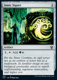 Simic Signet⁣ - Commander: Strixhaven⁣ (Common)⁣ [262]