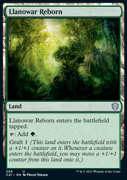 Llanowar Reborn⁣ - Commander: Strixhaven⁣ (Uncommon)⁣ [296]