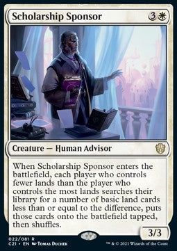 Scholarship Sponsor⁣ - Commander: Strixhaven⁣ (Rare)⁣ [22]