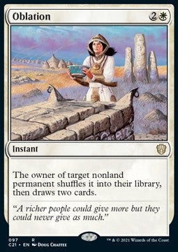 Oblation⁣ - Commander: Strixhaven⁣ (Rare)⁣ [97]