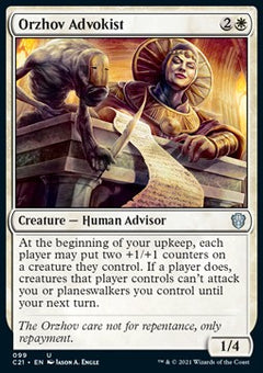 Orzhov Advokist⁣ - Commander: Strixhaven⁣ (Uncommon)⁣ [99]
