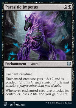 Parasitic Impetus⁣ - Commander: Strixhaven⁣ (Uncommon)⁣ [150]