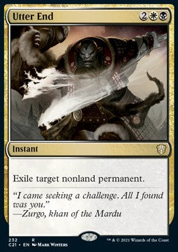 Utter End⁣ - Commander: Strixhaven⁣ (Rare)⁣ [232]