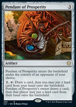 Pendant of Prosperity⁣ - Commander: Strixhaven⁣ (Rare)⁣ [256]