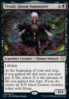 Tivash, Gloom Summoner⁣ - Commander: Strixhaven⁣ (Rare)⁣ [45]