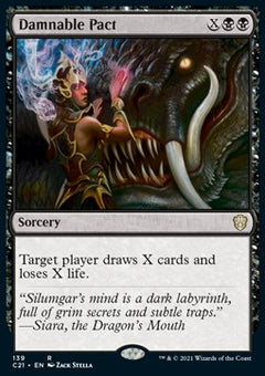 Damnable Pact⁣ - Commander: Strixhaven⁣ (Rare)⁣ [139]