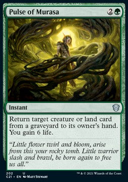 Pulse of Murasa⁣ - Commander: Strixhaven⁣ (Uncommon)⁣ [202]