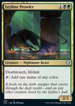 Leyline Prowler⁣ - Commander: Strixhaven⁣ (Uncommon)⁣ [222]