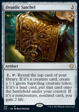 Druidic Satchel⁣ - Commander: Strixhaven⁣ (Rare)⁣ [241]