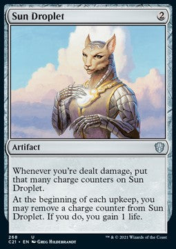 Sun Droplet⁣ - Commander: Strixhaven⁣ (Uncommon)⁣ [268]