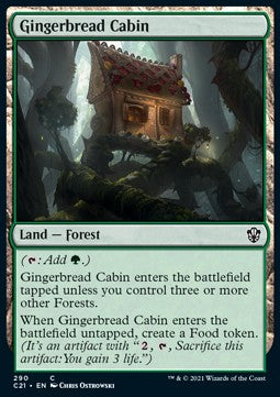 Gingerbread Cabin⁣ - Commander: Strixhaven⁣ (Common)⁣ [290]