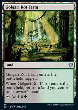 Golgari Rot Farm⁣ - Commander: Strixhaven⁣ (Uncommon)⁣ [291]