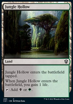 Jungle Hollow⁣ - Commander: Strixhaven⁣ (Common)⁣ [295]
